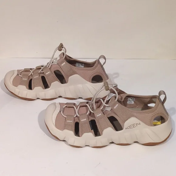 Keen Hyperport H2 Women's Sandals In Birch/Plaza Taupe Size 8 - Picture 4 of 11